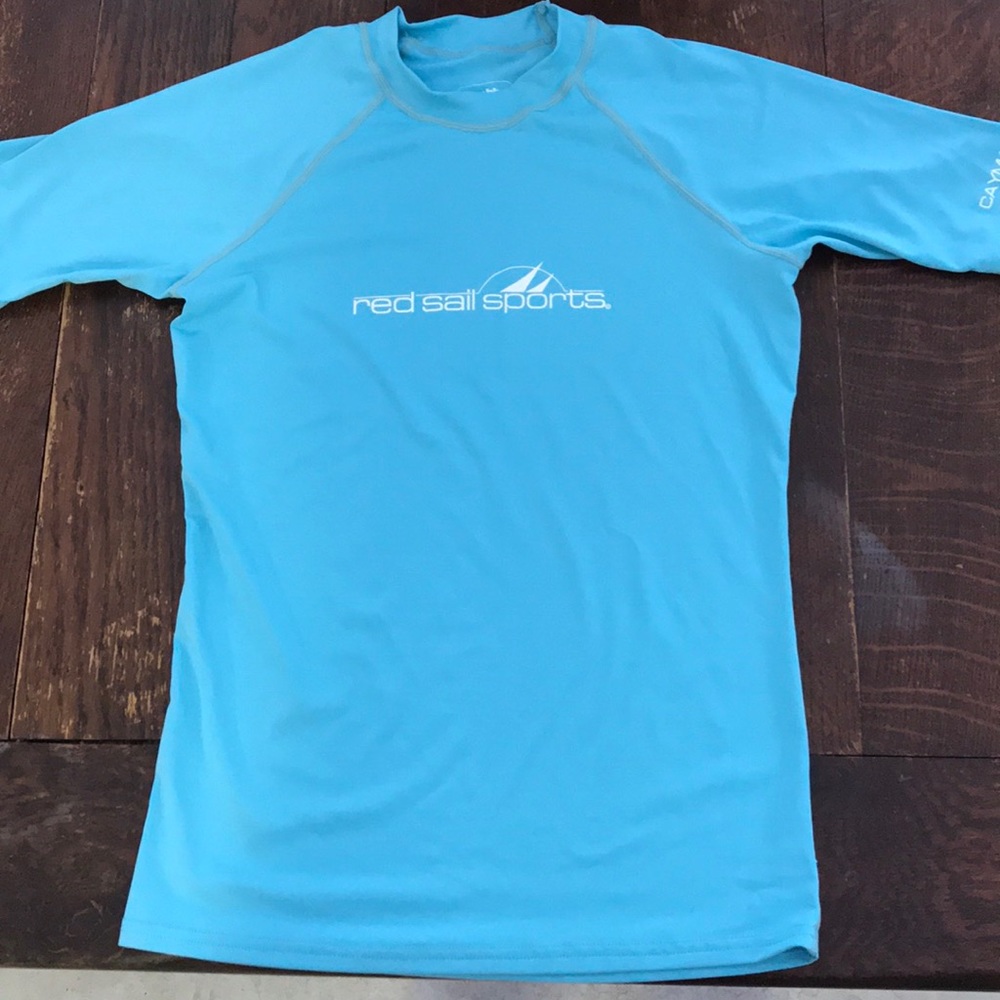 Sky blue sun shirt